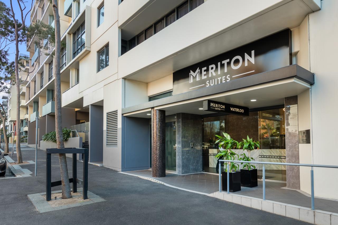 Meriton Suites Waterloo Sydney Exterior foto